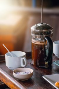 Cold Brew Coffee in French Press